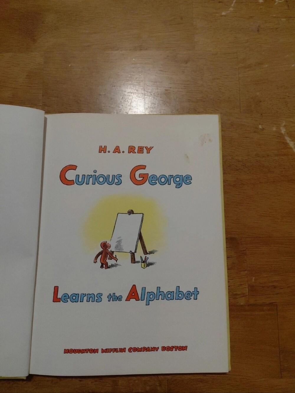 Vintage Curious George Childrens Book